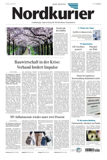 Nordkurier Haff-Zeitung - 5 Apr 2024