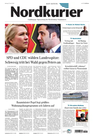 Nordkurier Haff-Zeitung - 15 Apr 2024