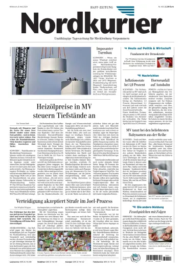 Nordkurier Haff-Zeitung - 08 5월 2024
