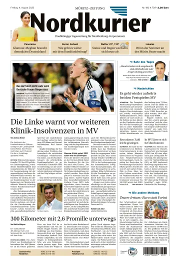 Nordkurier Müritz-Zeitung - 4 Aug 2023