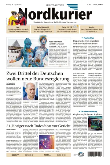 Nordkurier Müritz-Zeitung - 21 Aug 2023
