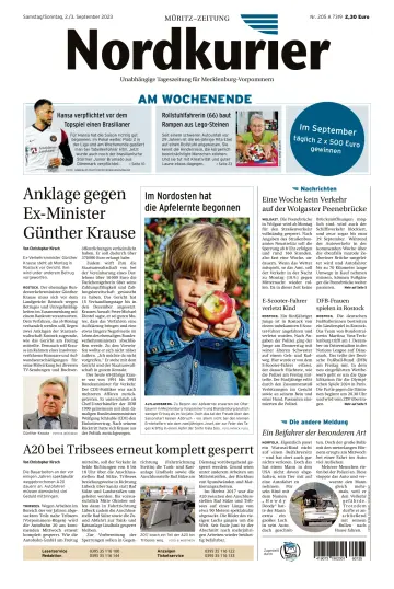 Nordkurier Müritz-Zeitung - 2 Sep 2023