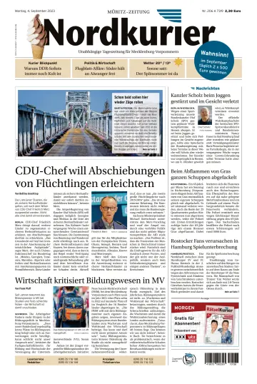 Nordkurier Müritz-Zeitung - 4 Sep 2023