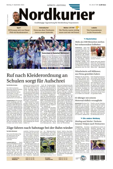 Nordkurier Müritz-Zeitung - 11 Sep 2023