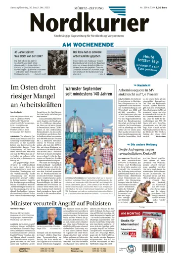 Nordkurier Müritz-Zeitung - 30 Sep 2023