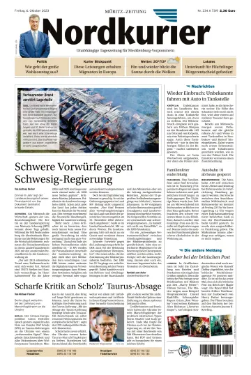 Nordkurier Müritz-Zeitung - 6 Oct 2023