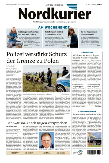Nordkurier Müritz-Zeitung - 7 Oct 2023
