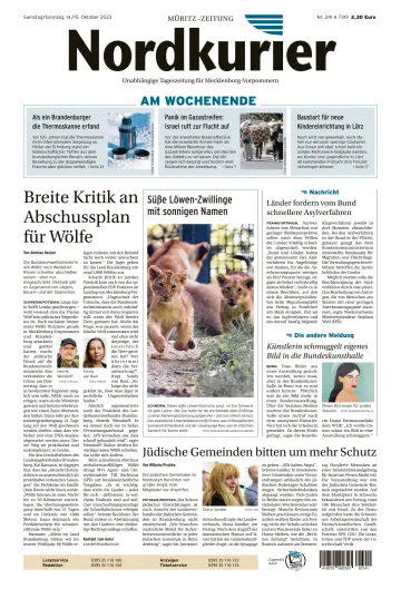 Nordkurier Müritz-Zeitung - 14 Oct 2023
