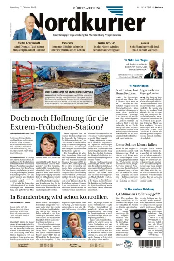 Nordkurier Müritz-Zeitung - 17 Oct 2023