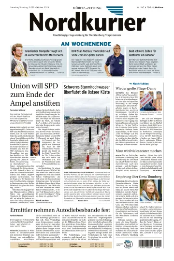 Nordkurier Müritz-Zeitung - 21 Oct 2023