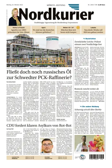 Nordkurier Müritz-Zeitung - 23 Oct 2023