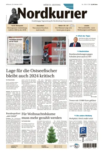 Nordkurier Müritz-Zeitung - 25 Oct 2023