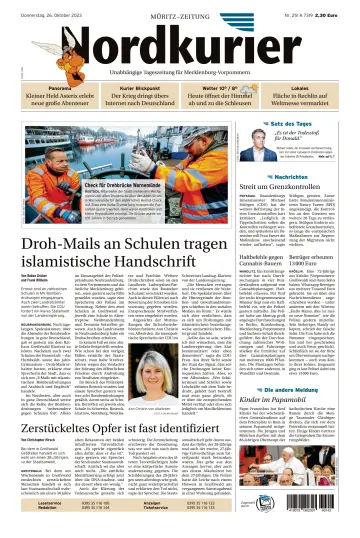 Nordkurier Müritz-Zeitung - 26 Oct 2023