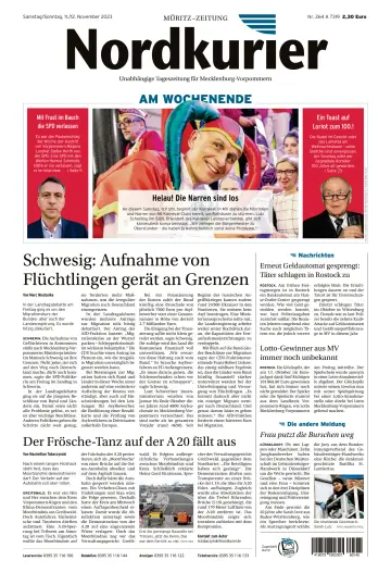 Nordkurier Müritz-Zeitung - 11 Nov 2023
