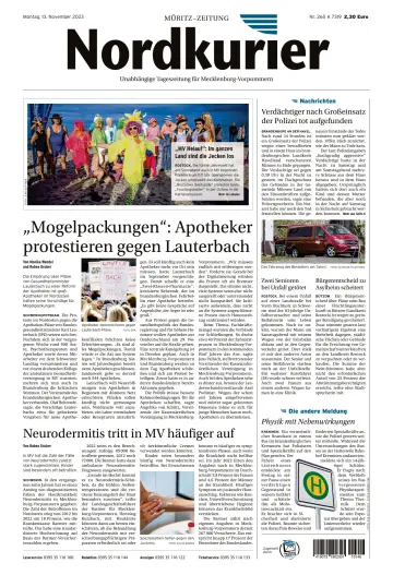 Nordkurier Müritz-Zeitung - 13 Nov 2023
