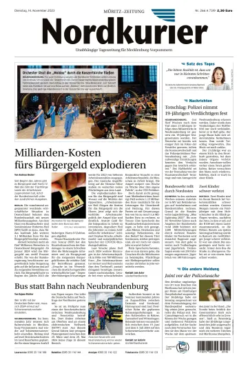 Nordkurier Müritz-Zeitung - 14 Nov 2023