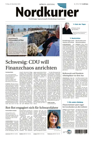 Nordkurier Müritz-Zeitung - 24 Nov 2023