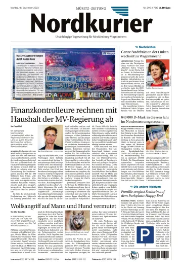 Nordkurier Müritz-Zeitung - 18 Dec 2023