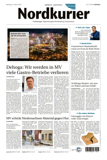 Nordkurier Müritz-Zeitung - 2 Jan 2024