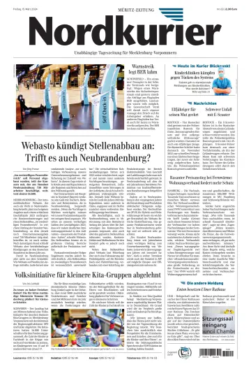 Nordkurier Müritz-Zeitung - 15 Mar 2024