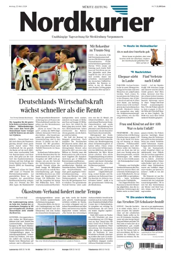 Nordkurier Müritz-Zeitung - 25 Mar 2024