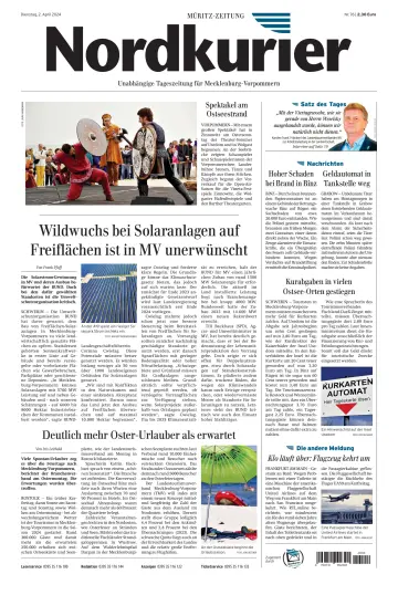 Nordkurier Müritz-Zeitung - 2 Apr 2024