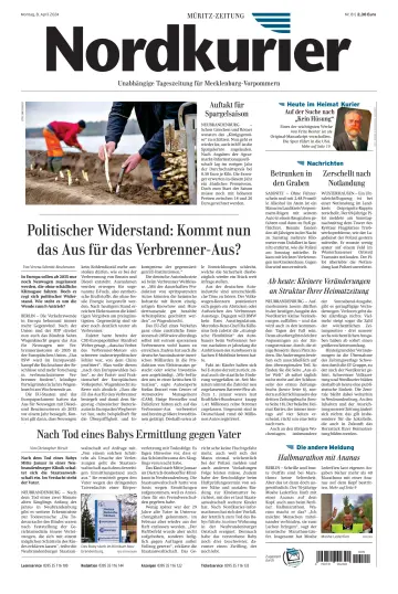 Nordkurier Müritz-Zeitung - 8 Apr 2024