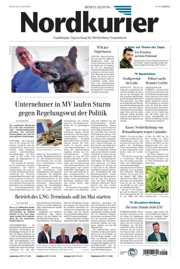 Nordkurier Müritz-Zeitung - 11 Apr 2024