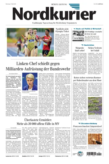 Nordkurier Müritz-Zeitung - 07 5月 2024