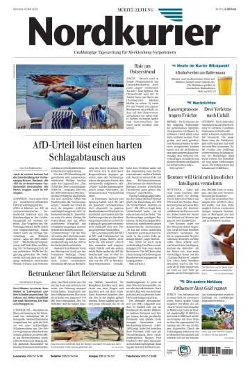 Nordkurier Müritz-Zeitung - 14 maio 2024
