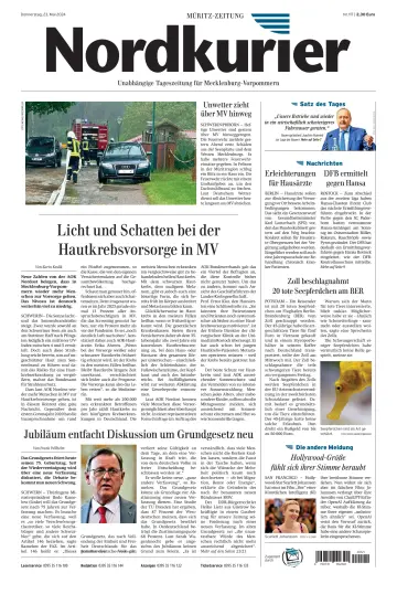Nordkurier Müritz-Zeitung - 23 May 2024
