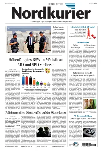 Nordkurier Müritz-Zeitung - 7 Jun 2024