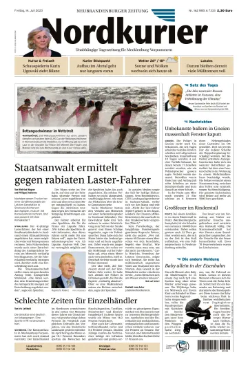 Nordkurier Neubrandenburger Zeitung - 14 Jul 2023