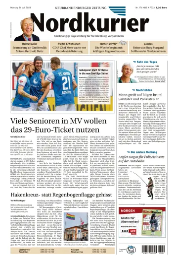 Nordkurier Neubrandenburger Zeitung - 31 Jul 2023