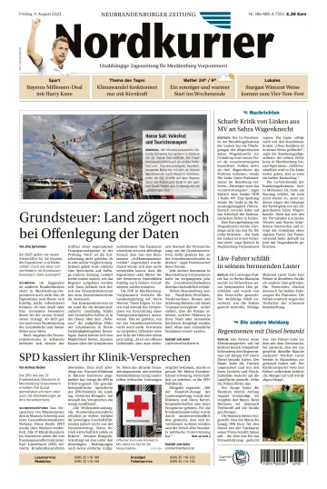 Nordkurier Neubrandenburger Zeitung - 11 Aug 2023