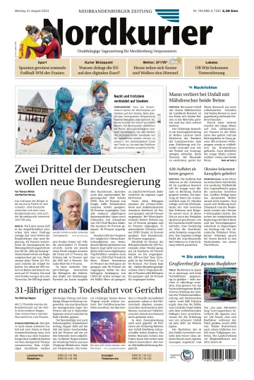 Nordkurier Neubrandenburger Zeitung - 21 Aug 2023