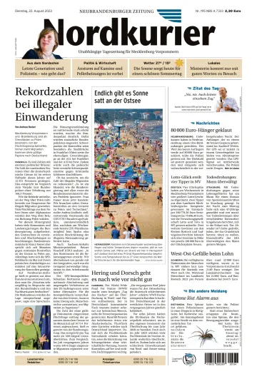 Nordkurier Neubrandenburger Zeitung - 22 Aug 2023