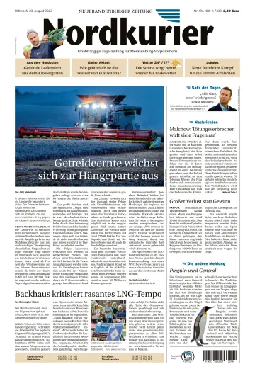 Nordkurier Neubrandenburger Zeitung - 23 Aug 2023