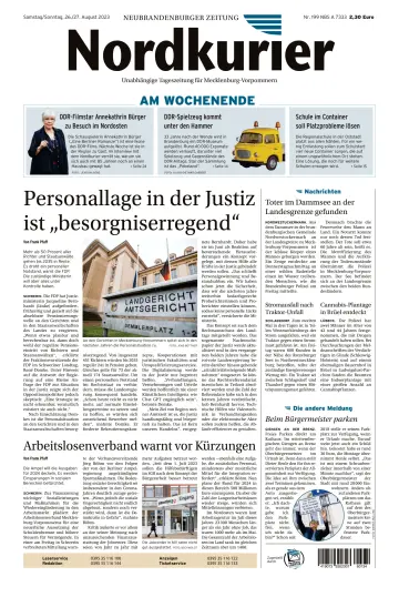 Nordkurier Neubrandenburger Zeitung - 26 Aug 2023
