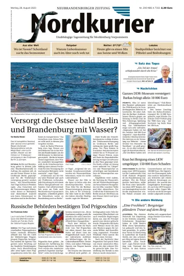 Nordkurier Neubrandenburger Zeitung - 28 Aug 2023