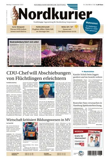Nordkurier Neubrandenburger Zeitung - 4 Sep 2023