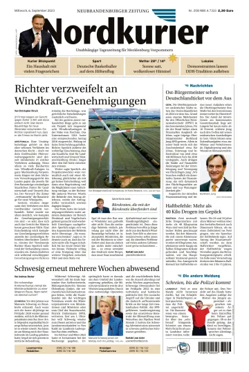 Nordkurier Neubrandenburger Zeitung - 6 Sep 2023