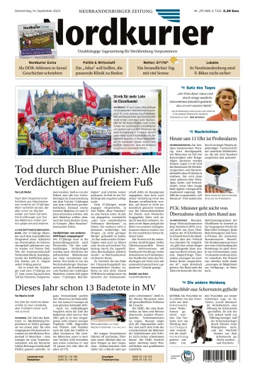 Nordkurier Neubrandenburger Zeitung - 14 Sep 2023