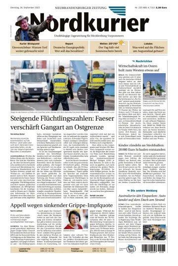 Nordkurier Neubrandenburger Zeitung - 26 Sep 2023