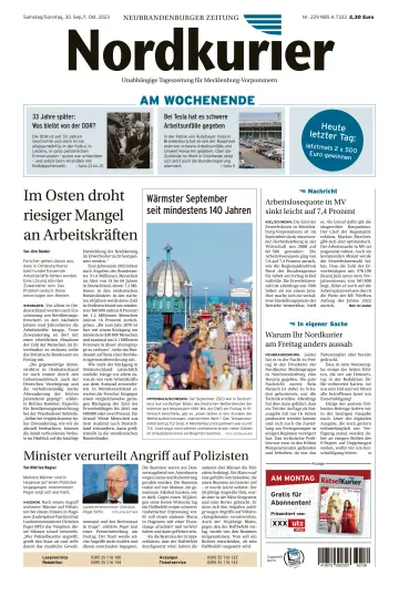Nordkurier Neubrandenburger Zeitung - 30 Sep 2023