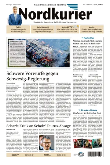 Nordkurier Neubrandenburger Zeitung - 6 Oct 2023