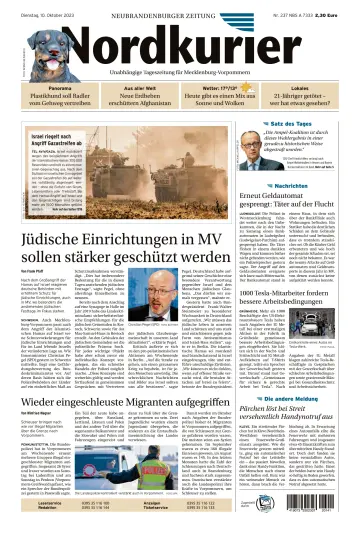 Nordkurier Neubrandenburger Zeitung - 10 Oct 2023