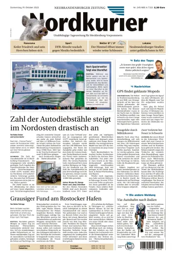 Nordkurier Neubrandenburger Zeitung - 19 Oct 2023