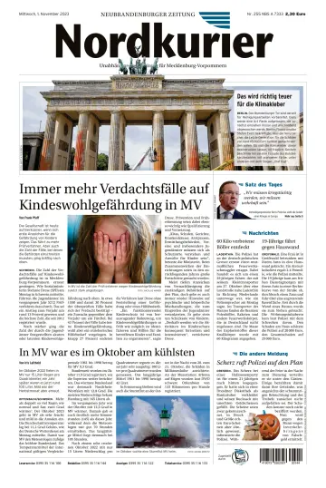 Nordkurier Neubrandenburger Zeitung - 1 Nov 2023