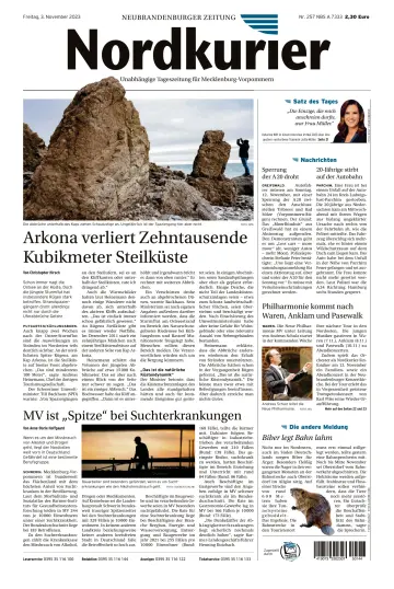 Nordkurier Neubrandenburger Zeitung - 3 Nov 2023